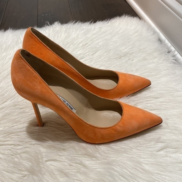 Manolo‎ Blahnik BB pointed toe pump size 39.5EU - Picture 8 of 11